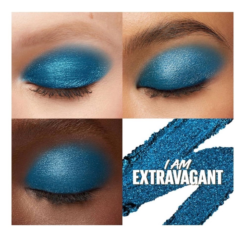 Maybelline Color Tattoo Eye Shadow Stix I Am Extravagant Blue Shimmer 24HR Wear